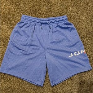 Jordan Kid’s Athletic Mesh Shorts - Light Blue